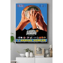 Hd Group (PSTER16243) Howler Basketbol Kanvas Tablo 40 x 60