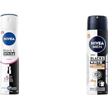 Hd Group Kadın & Invisible Clear 150ML X1 + Men Erkek & Invisible Güçlü Etki 72 Saat 150ML X1
