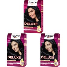 Hd Group Deluxe 1-1 Gece Mavisi Saç Boyası (3 Paketi)