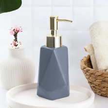Hd Group 3203 Seramik Sıvı Sabunluk - Tezgah Üstü Banyo Mutfak Lavabo Sabunluğu - 250 cc