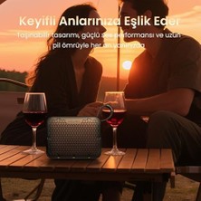Hd Group M1 5W Su Geçirmez Taşınabilir Bluetooth 5.4 Hoparlör Kahverengi