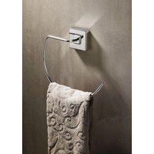 Hd Group Krom Havlu Askılığı - Güçlü Yapışkanlı - Banyo ve Mutfak Için Şık ve Fonksiyonel Tasarım Krom