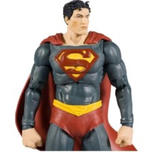 Hd Group Mcfarlane Toys - Çizgi Roman ile Dc 7ın Figürü - Siyah Adam Wv1 - Süpermen
