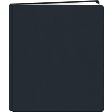 Hd Group Albums 20 Sayfa Aile Hazineleri Deluxe Gece Yarısı Mavisi Kumaş Kapak Karalama Defteri 8,5 x 11-Inç Sayfalar Için, Mavi, Beyaz, 29,2 x 25,1 x 3,5 cm