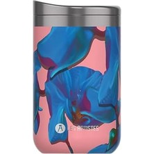 Hd Group Les Artistes Paris 350 ml Çift Katmanlı Paslanmaz Çelik Isı Yalıtımlı Termos Mug Blue Pearl | Sızdırmaz, Bpa Içermez, 5 Saat & 10 Saat Soğuk Tutma Kapasitesi | Şık ve Hediye Seçeneği