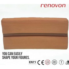 Hd Group Seramik Kil Hamuru,kırmızı/terracotta 1000 Gr(1 Kg) Fırınlamaya Gerek Olmayan Güzel Sanatlar Figür Heykel Modelleme Oyun ve Sınıfları Için Toksik Olmayan Doğal Kil