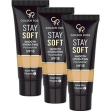 Hd Group Soft Smooth Hydrating Foundation NO:213 - Nemlendirici Fondöten (3 Paketi)