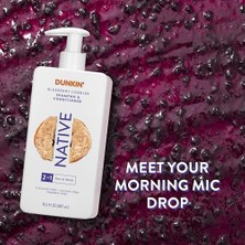 Hd Group Native Dunkin Blueberry Cobbler 2’si 1 Arada Şampuan ve Saç Kremi 487ML