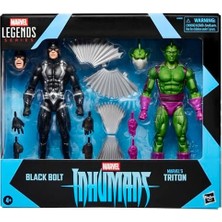 Hd Group Hasbro Series Inhumans Bolt & ’s Ikili Aksiyon Figürü, Fantastic Four Comics