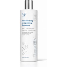 Therasilk Argan Yağlı Nemlendirici & Onarıcı Şampuan 400 ml | Sülfatsız, Hyaluronik Asit & Ipek Proteinli Saç Bakım Şampuanı