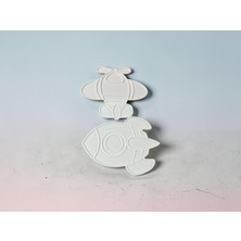 3D Tasarım Uçak & Roket Boyama Etkinlik Seti (2'li)