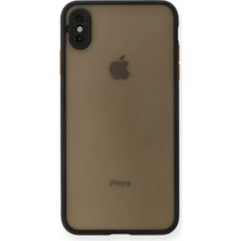Decostyle Newface Apple iPhone Xs Max Kılıf Montreal Silikon Kapak - Siyah