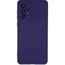 Decostyle Newface Samsung Galaxy A23 4g Kılıf Nano Içi Kadife Silikon - Mor