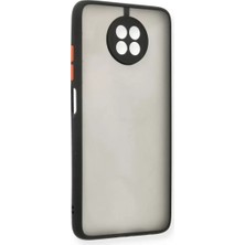 AK-SA-STR Newface Xiaomi Redmi Note 9 5g Kılıf Montreal Silikon Kapak - Siyah