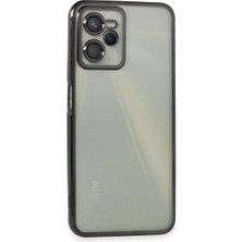 Zemira Home Newface Realme C35 Kılıf Razer Lensli Silikon - Siyah