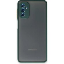 Negok Newface Samsung Galaxy M52 5g Kılıf Montreal Silikon Kapak - Yeşil