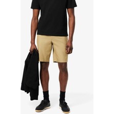 Lacoste Men's Regular Fit Cotton Bermuda Shorts Erkek Cepli Bermuda Şort Bej