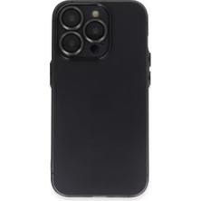 Zemira Home Newface Apple iPhone 13 Pro Kılıf Luko Lens Silikon - Siyah