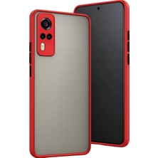 Negok Newface Vivo Y53S Kılıf Montreal Silikon Kapak - Kırmızı