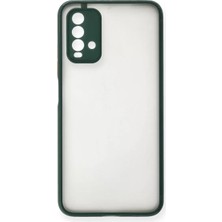 AK-SA-STR Newface Xiaomi Redmi 9t Kılıf Montreal Silikon Kapak - Yeşil