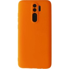 Feedback Newface Xiaomi Redmi Note 8 Pro Kılıf First Silikon - Turuncu