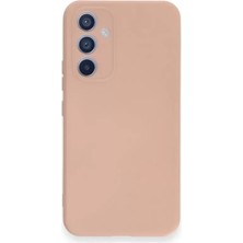 Decostyle Newface Samsung Galaxy A34 5g Kılıf Nano Içi Kadife Silikon - Pudra