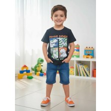 Isobel Erkek Çocuk Dinazor Baskılı Tshirt