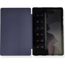 Renas Store Newface Samsung Galaxy X200 Tab A8 10.5 Kılıf Tablet Smart Kılıf - Lacivert
