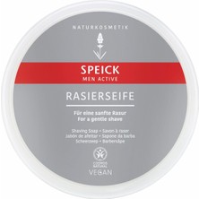 Speick Men Active Tıraş Sabunu 150 gr | Doğal Içerik, Yoğun Köpük, Hassas Ciltler Için