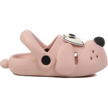 Feelup Incim Doggy Pudra Köpek Figürlü Sevimli Günlük Bahçe Sahil Plaj Kreş Unisex Çocuk Terlik&sandalet