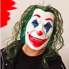 Renas Store Üreticiniz Joaquin Phoenix Joker Maskesi Yeşil Saçlı