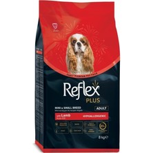 Reflex Plus Mini ve Küçük Irk Kuzulu ve Pirinçli Yetişkin Köpek Maması 8kg