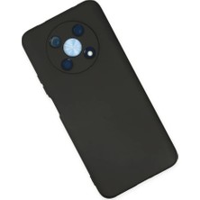 Renas Store Newface Huawei Nova Y90 Kılıf Nano Içi Kadife Silikon - Siyah