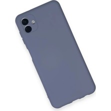 Renas Store Newface Samsung Galaxy A04 Kılıf Nano Içi Kadife Silikon - Gri