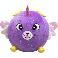 Renas Store Üreticiniz Şişme Peluş Mor Köpek Xxl Shiny Corns S2