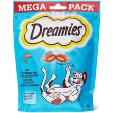 Dreamies Yetişkin Mega Somonlu Kedi Ödül Maması 180G