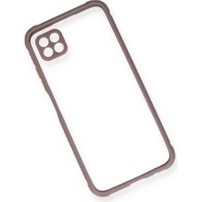 Renas Store Newface Huawei P40 Lite Kılıf Miami Şeffaf Silikon - Açık Mor
