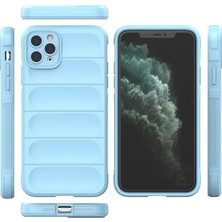 Renas Store Newface Iphone 11 Pro Max Kılıf Optimum Silikon - Sky Blue