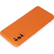 Renas Store Newface Realme 7 Pro Kılıf Nano Içi Kadife Silikon - Turuncu