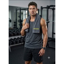 Hawk Spor Salonu El Yüz Havlu %100 Coton Havlu  Gym Fıtness Nakışlı Havlu 30*100P