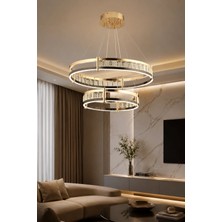 Taşcan Aydınlatma Marbella Sarkıt LED Katlı Avize Modern Luxury Salon Yatak Odası Avize