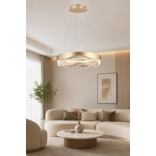 Taşcan Aydınlatma Alessi Bronz Sarkıt LED Avize Modern Luxury Salon Yatak Odası Avize