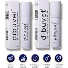 Dibuvet For Men Long Time Lokal Geciktirci Sprey 30 ml x 2 Adet