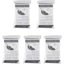 Die Grup 5 Paket Çift Taraflı Acil Durum Battaniyesi - 130 x 210 cm