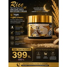 ARENİST Arenist Rice Organic Rice Recovery Night Cream Pirinç Özlü Gece Bakım Kremi Hyaluron ve Elastin Içerikli