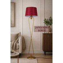 Taşcan Aydınlatma Delhi Eskitme Lambader Bordo Şapka Modern , Oturma Odası ,yatak Odası , Salon Lambader