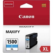 Die Grup Canon 9193B001 PGI-1500XL C Orijinal Mürekkep Kartuşu, Cyan