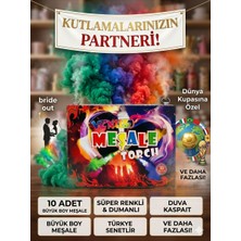 Kasımoğulları Concept Venus 10'lu Renkli Yoğun Duman Seti - Düğün, Gelin Çıkarma ve Maç Organizasyon