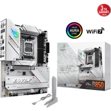 Asus Rog Strıx B850-A Gamıng Wıfı7 Neo, 4xddr5,  4xm.2, Hdmı, Dp, Type-C, Pcıe 5.0, Wi-Fi 7, Bluetooth V5.4, Am5 Soket Gamıng Anakart