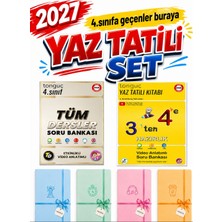 Tonguç Akademi Tonguç 3 Ten 4 E Hazırlık Kitabı 4.sınıf Tüm Dersler Soru Bankası